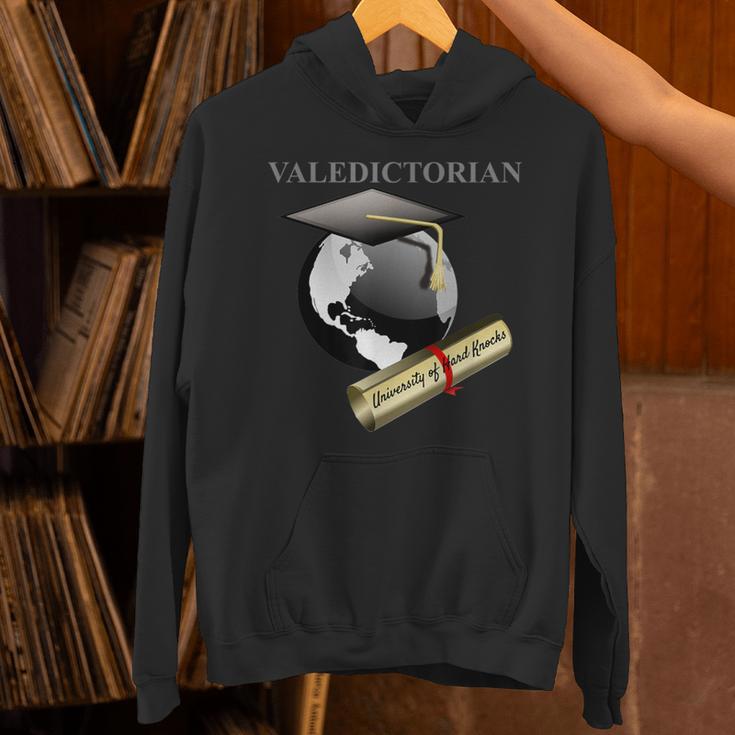 Valedictorian University Of Hard Knocks Graduation Tshirt Unisex Hoodie