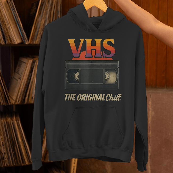VHS Tape Nostalgia Old School Technology Humor Unisex Hoodie