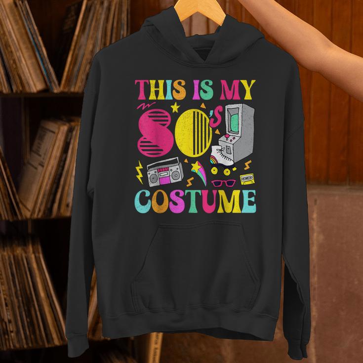 Vintage 80s Vibes Costume Nostalgia 1980s Fashion Cassette Unisex Hoodie