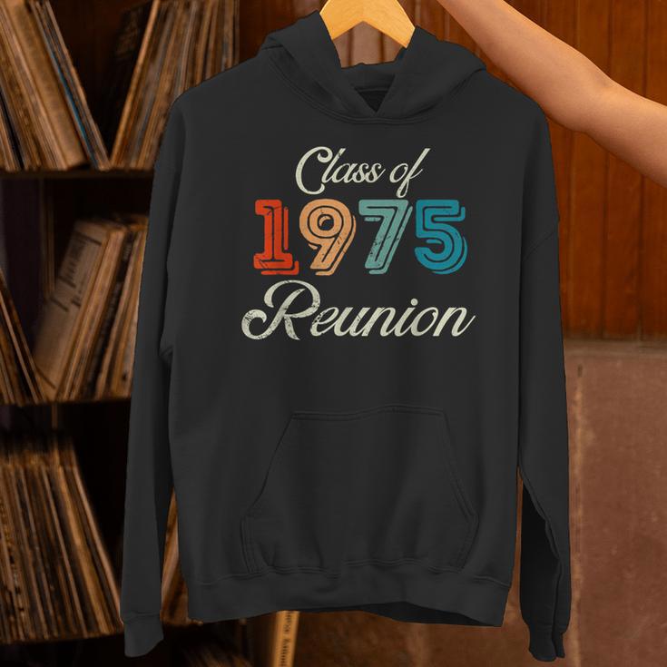 Vintage Class Of 1975 Reunion 50th Graduation Classmate Cool Unisex Hoodie