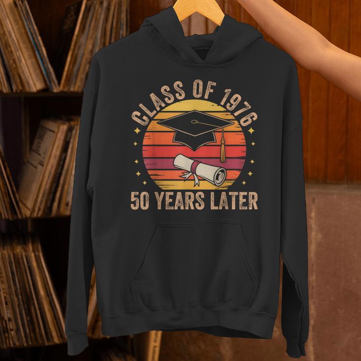 Vintage Class Of 1976 50 Years Later Reunion 50th Graduation Unisex Hoodie