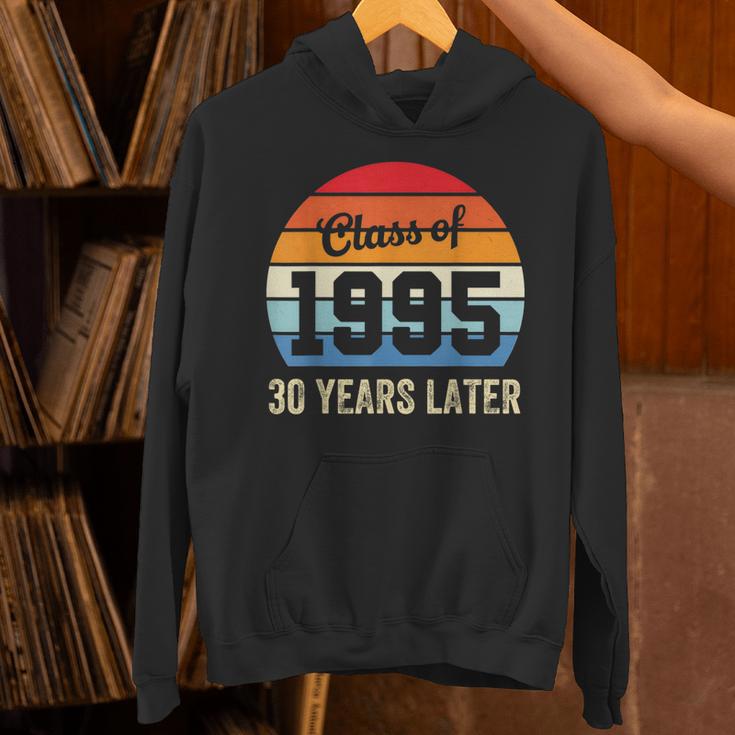 Vintage Class Of 1995 30 Years Later Reunion 30th Graduation Unisex Hoodie