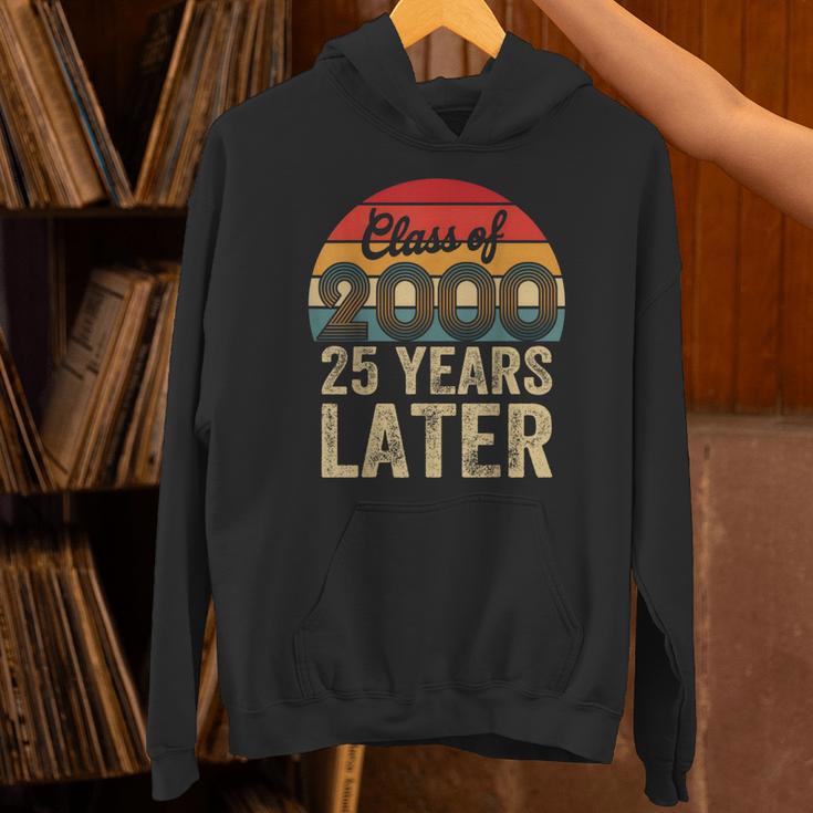 Vintage Class Of 2000 25 Years Later Reunion 25th Graduation Unisex Hoodie