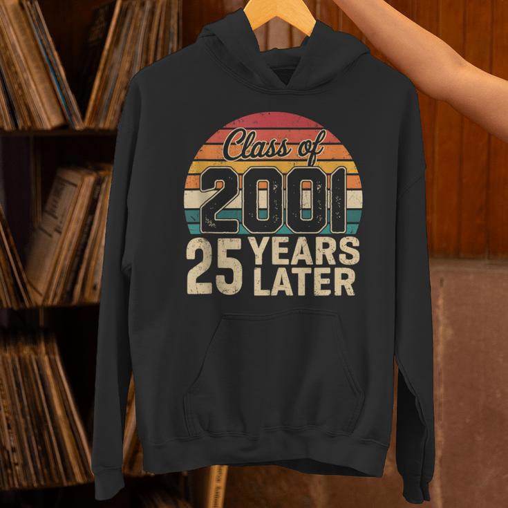 Vintage Class Of 2001 25 Years Later Reunion 25th Graduation Unisex Hoodie