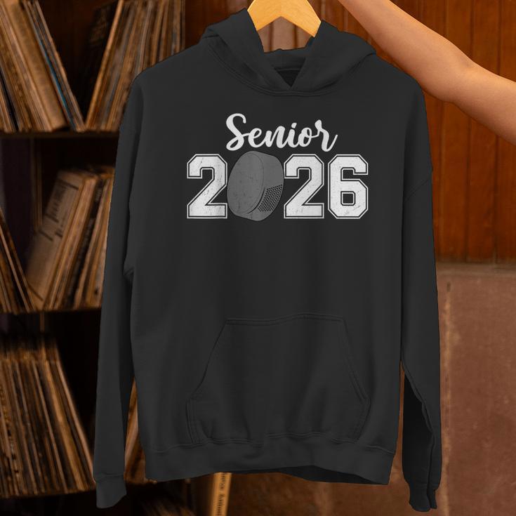 Vintage Class Of 2026 Hockey Senior 2026 Graduation 2026 Unisex Hoodie