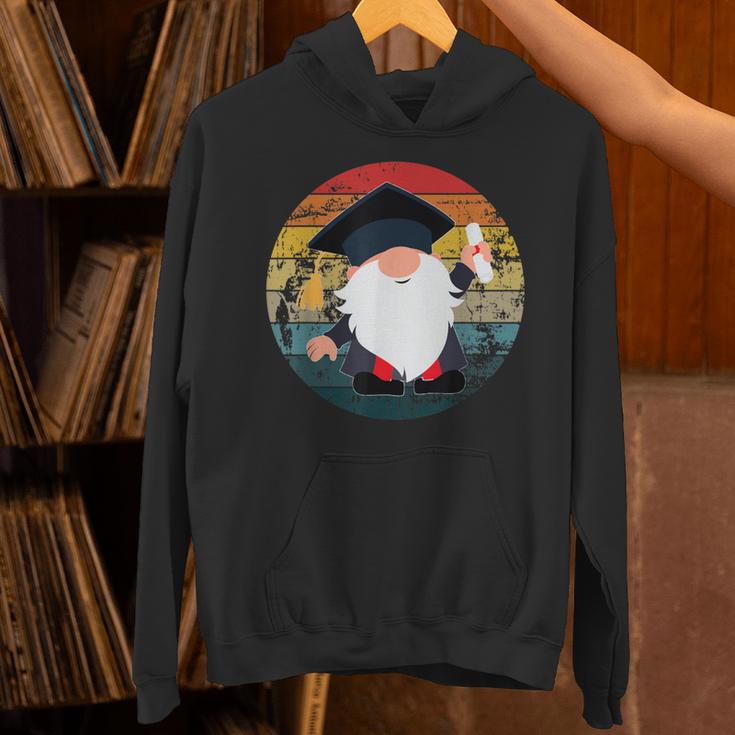 Vintage Graduation Gnome Unisex Hoodie