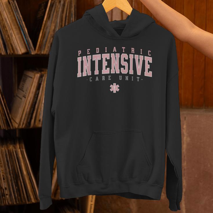 Vintage Pediatric Intensive Care Unit PICU Nurse Graduation Unisex Hoodie