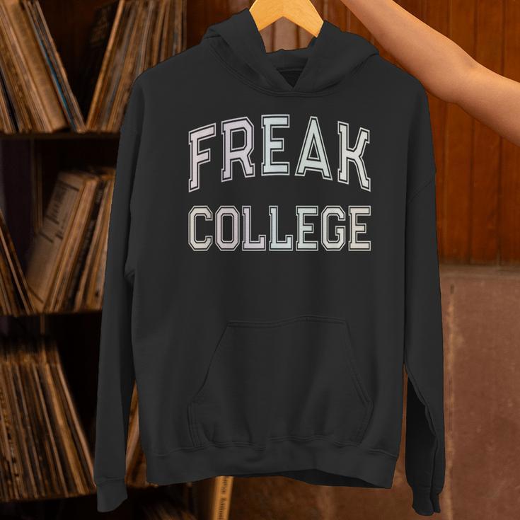 Vintage Sarcastic FREAK COLLEGE Introvert Anti Social Unisex Hoodie Vintage Sarcastic FREAK COLLEGE Introvert Anti Social Unisex Hoodie