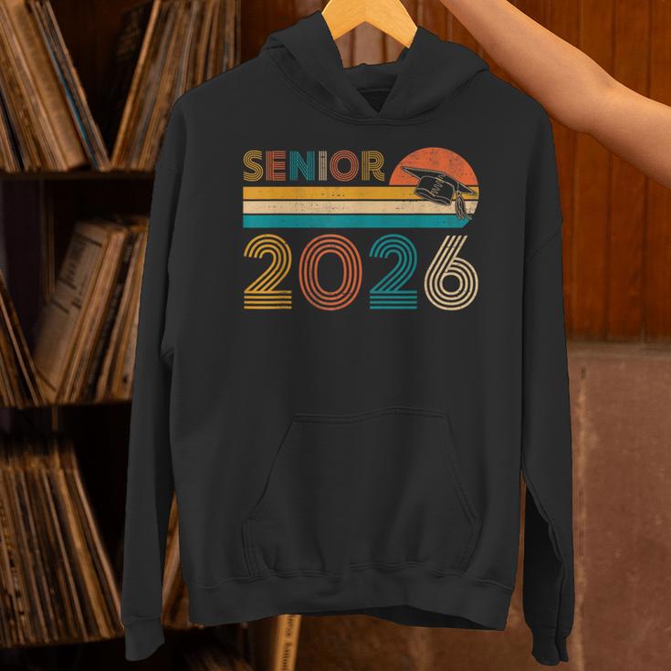 Vintage Senior 2026 Graduate Class Of 2026 Graduation Grad Unisex Hoodie