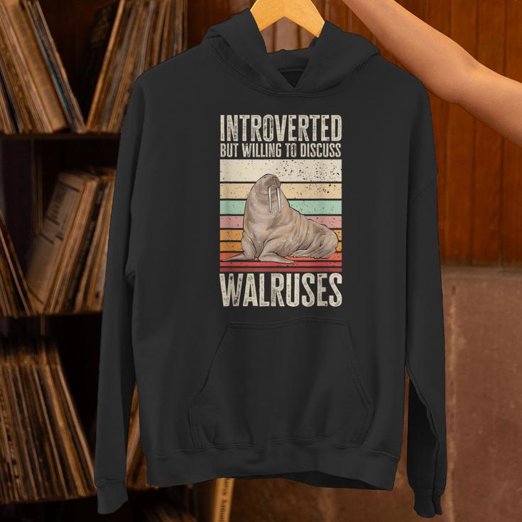 Walrus Lover Introvert Walrus Unisex Hoodie Walrus Lover Introvert Walrus Unisex Hoodie