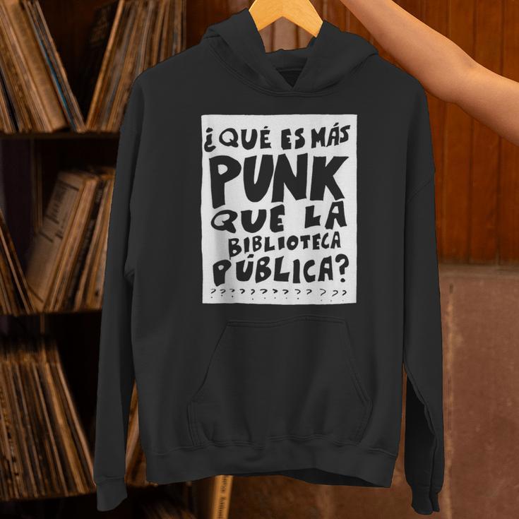 What's More Punk Than The Public Library Book Lover Unisex Hoodie