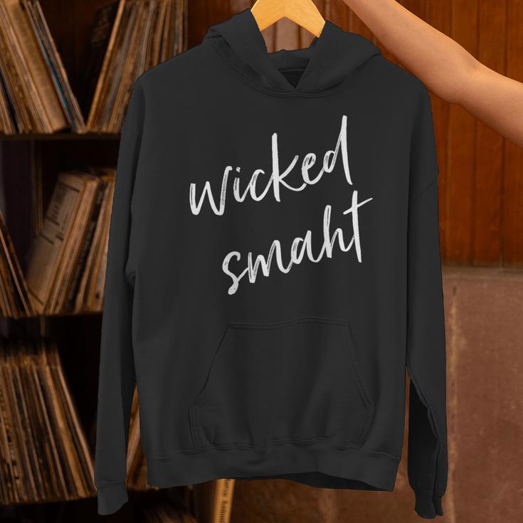 Wicked Smaht Boston Accent Graduation Unisex Hoodie