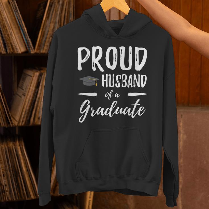 Wife's Graduation Shirt 2018 Proud Husband Of a Graduate Unisex Hoodie