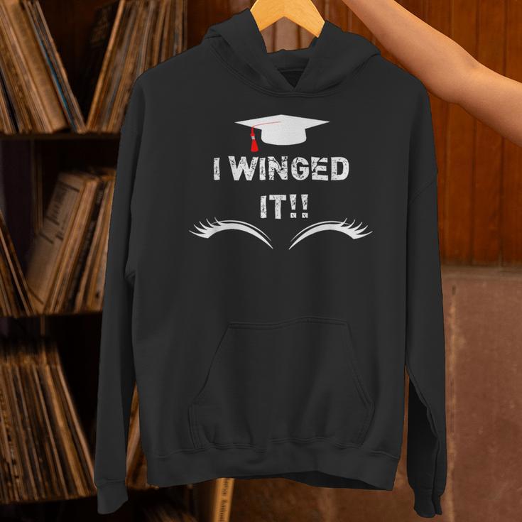 I Winged It Cosmetology Graduation Unisex Hoodie