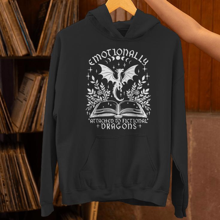 Women Dragons Bookish Fantasy Book Club Book Lover Reader Unisex Hoodie Women Dragons Bookish Fantasy Book Club Book Lover Reader Unisex Hoodie