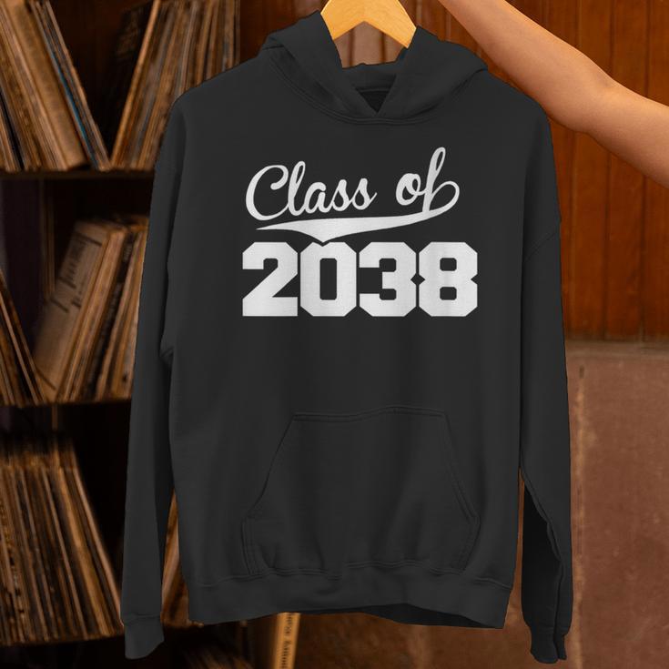 Women's Class Of 2038 Kid Adult Future Year Kindergarten Graduation Unisex Hoodie