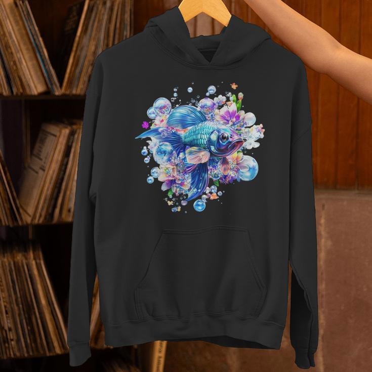 Women's Frutiger Aero Y2K Fish Unisex Hoodie Women's Frutiger Aero Y2K Fish Unisex Hoodie