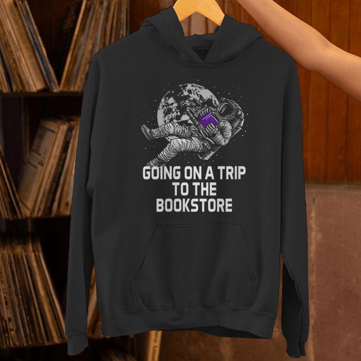 Women's Going On a Trip To The Bookstore Bookworm Humor Unisex Hoodie