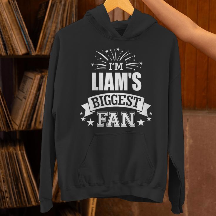 Women's Liam Personalized Name Sports Fan Birthday Graduation Unisex Hoodie