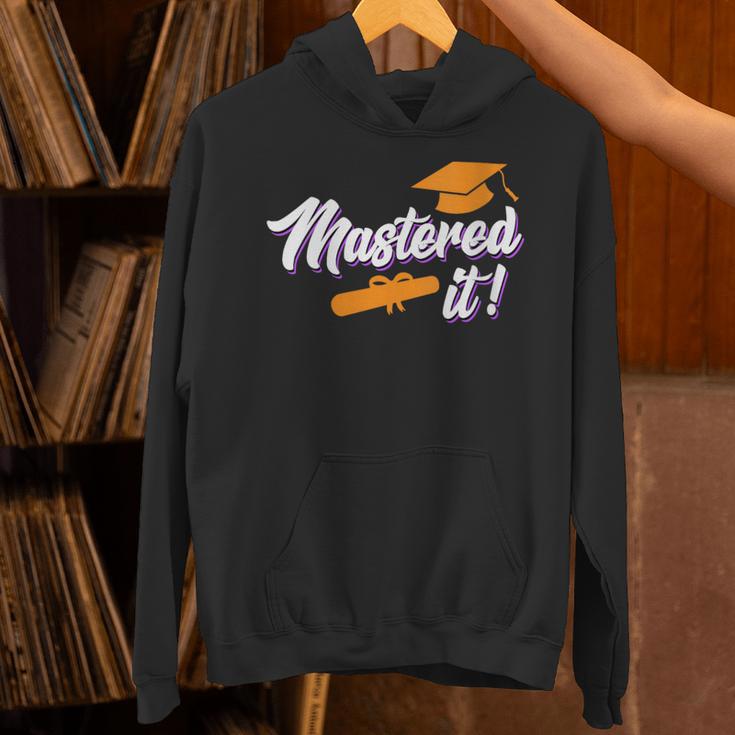 Women's Master Graduation 2026 Mastered It Master's Degree Unisex Hoodie