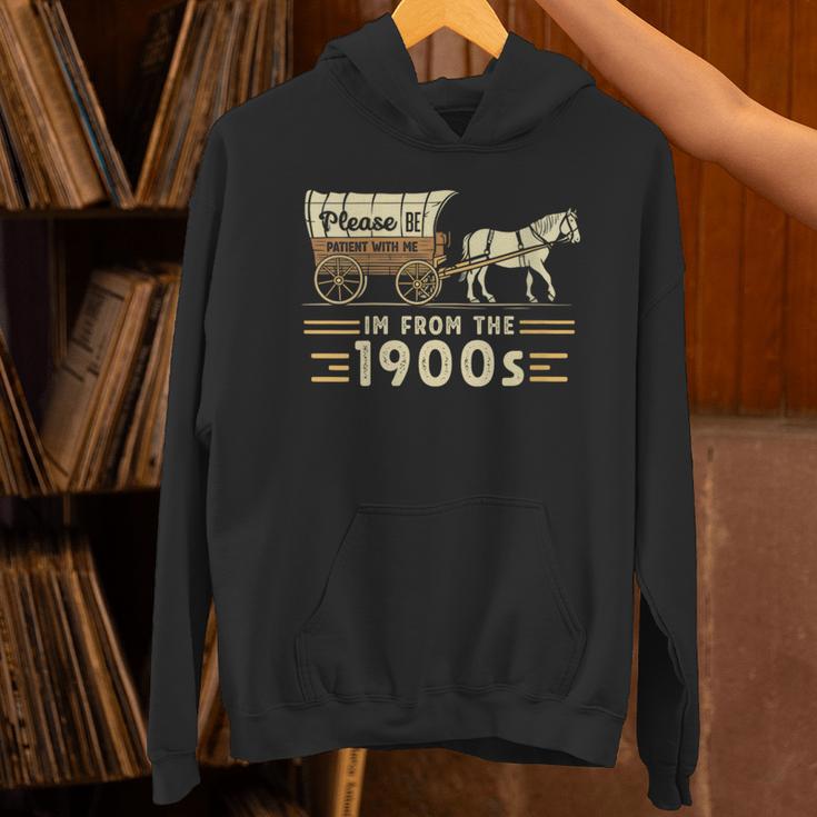 Women's Vintage Please Be Patient With Me I'm From The 1900s Unisex Hoodie Women's Vintage Please Be Patient With Me I'm From The 1900s Unisex Hoodie