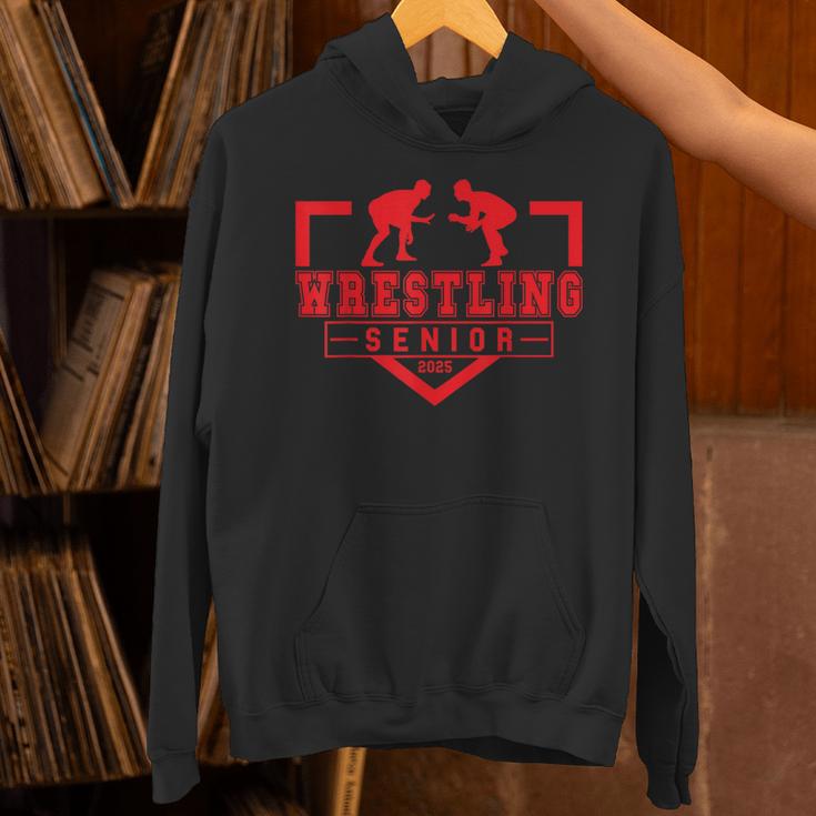 Wrestling Senior Night Wrestling Senior 2025 Graduation 11 Unisex Hoodie