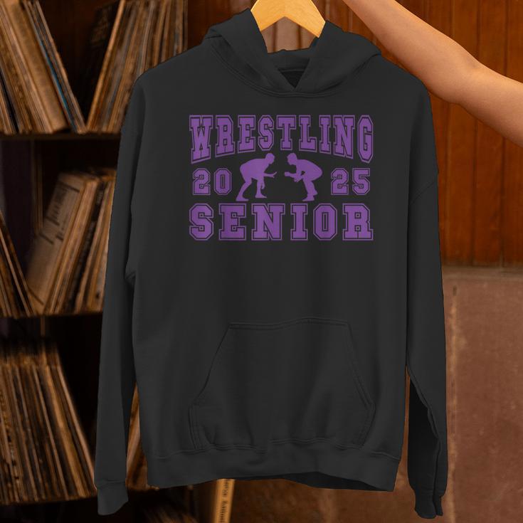 Wrestling Senior Night Wrestling Senior 2025 Graduation 49 Unisex Hoodie