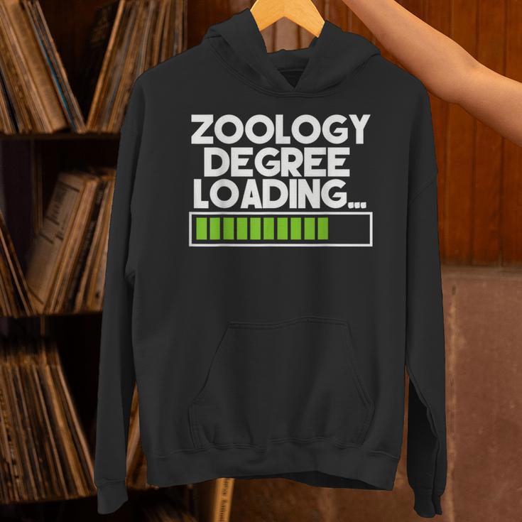 Zoology Degree Loading Zoologist Graduation Student Tee Unisex Hoodie
