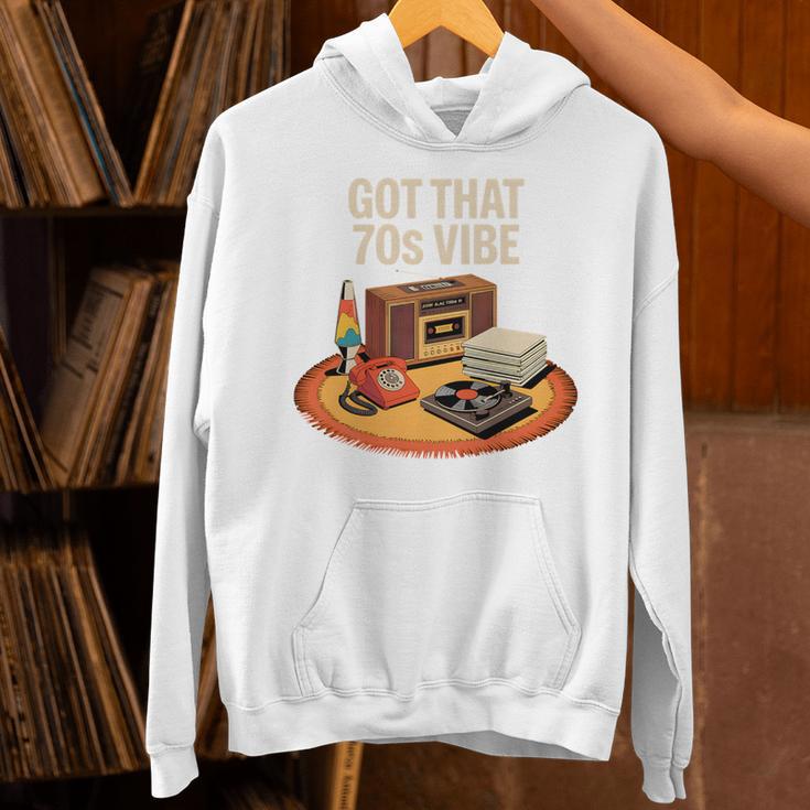 1970s 70s Reunion Nostalgia Memories Music School Grew Up Premium Tri-Blend Unisex Hoodie
