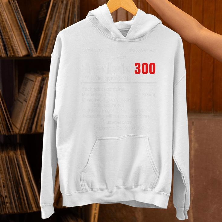 1970's Lemon Labs Quaalude 300 Label Reproduction Nostalgia Premium Tri-Blend Unisex Hoodie