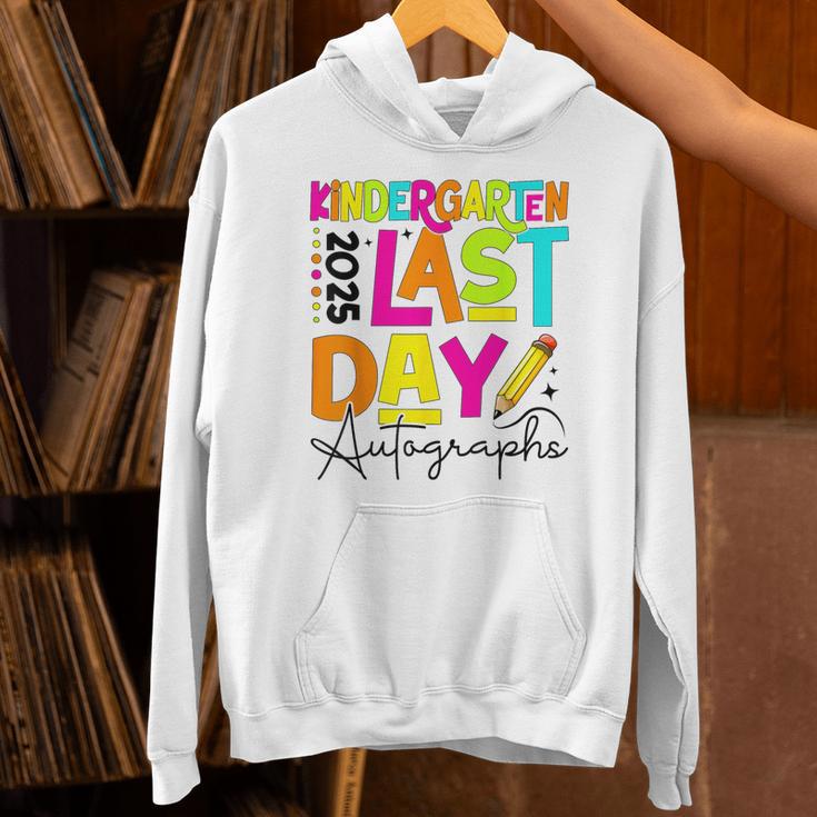 2025 Last Day Of School Autograph Kindergarten Graduation Unisex Hoodie