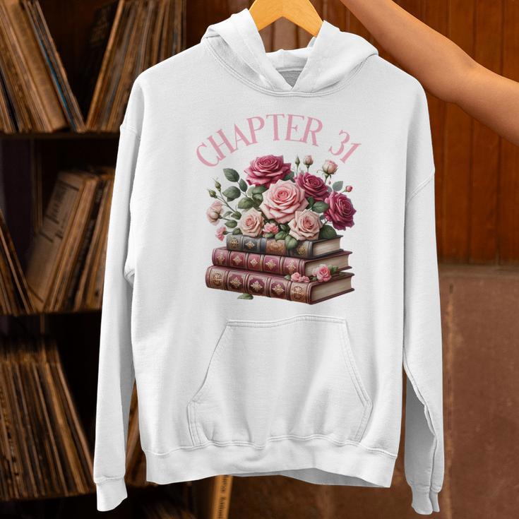 31st Birthday Chapter 31 Birthday Shirt Women Book Lover Unisex Hoodie