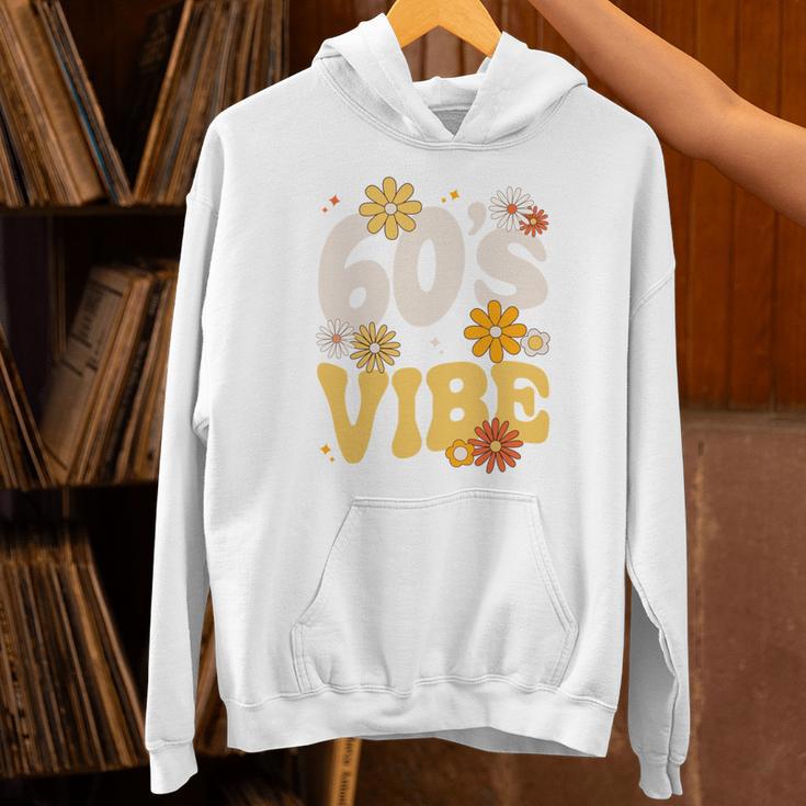 60's Vibe Vintage Nostalgia Mixtape Era 1960s Party Groovy Unisex Hoodie