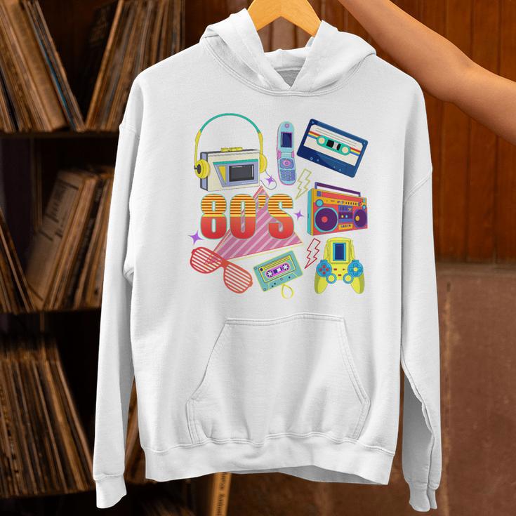80's Vintage Cassette Tape Nostalgia Mixtape Era 1980s Retro Premium Tri-Blend Unisex Hoodie