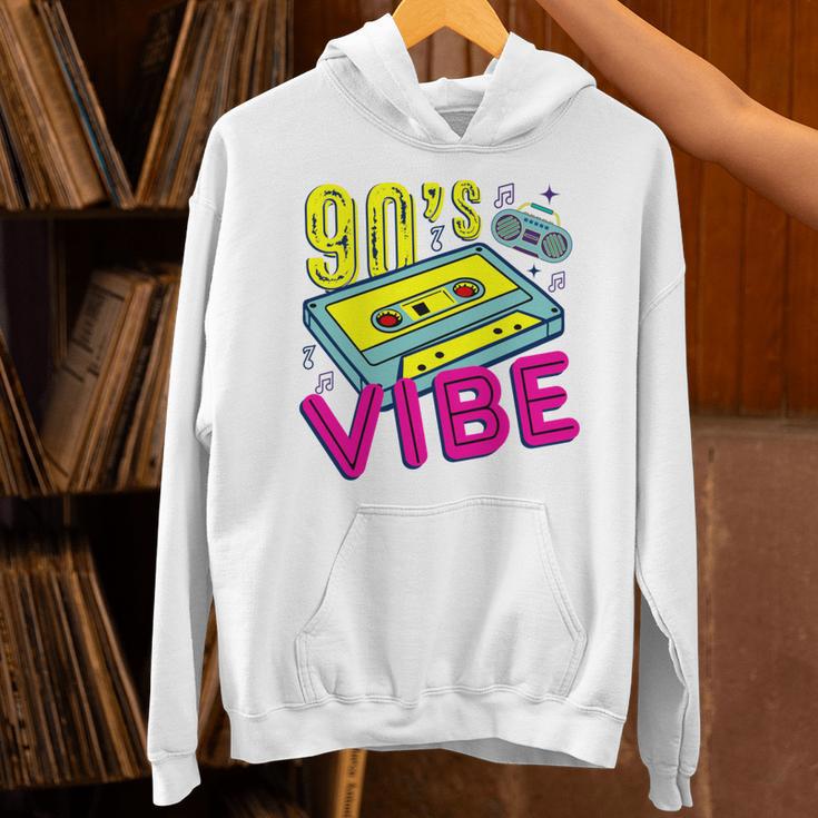 90's Vibe Retro Style Cassette Tape Nostalgia 1990s Party Unisex Hoodie 90's Vibe Retro Style Cassette Tape Nostalgia 1990s Party Unisex Hoodie