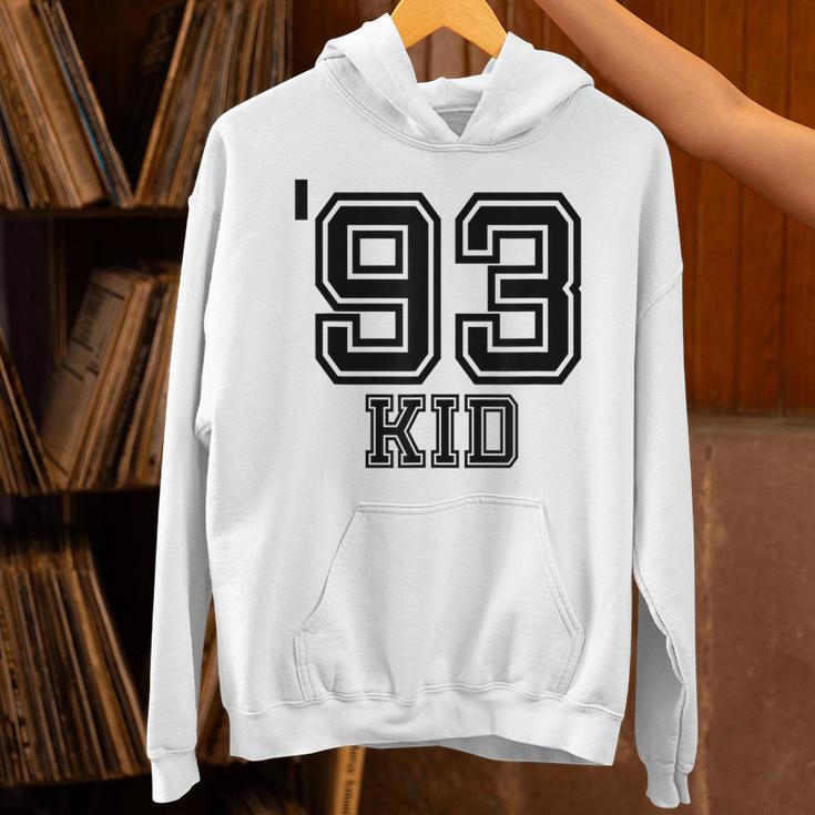 '93 Kid Perfect Vintage Retro Nostalgia Gear For Year 1993 Unisex Hoodie