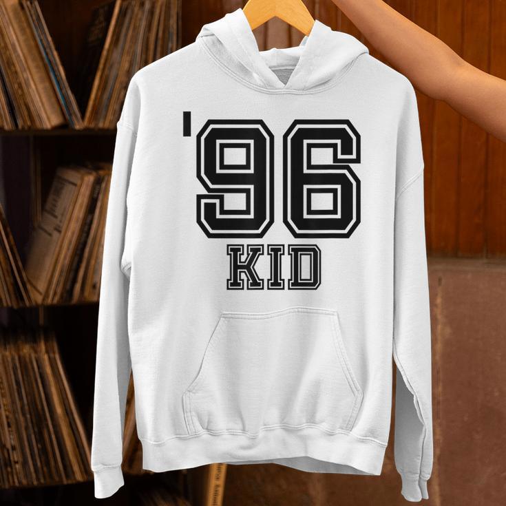 '96 Kid Perfect Vintage Retro Nostalgia Gear For Year 1996 Unisex Hoodie