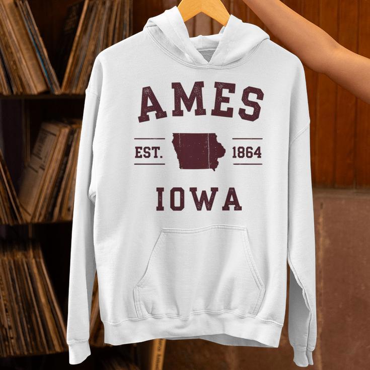 Ames Iowa Est 1864 Nostalgia Premium Tri-Blend Unisex Hoodie