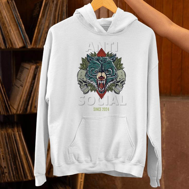 Antisocial Introvert I Like Being Alone Unisex Hoodie