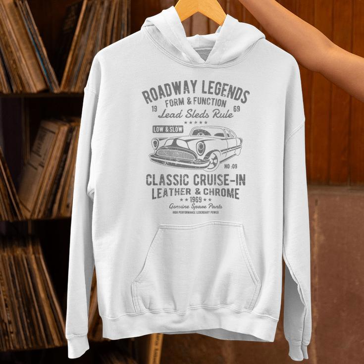 Automotive Nostalgia Classic Car Cruise-In Distressed Premium Tri-Blend Unisex Hoodie Automotive Nostalgia Classic Car Cruise-In Distressed Premium Tri-Blend Unisex Hoodie