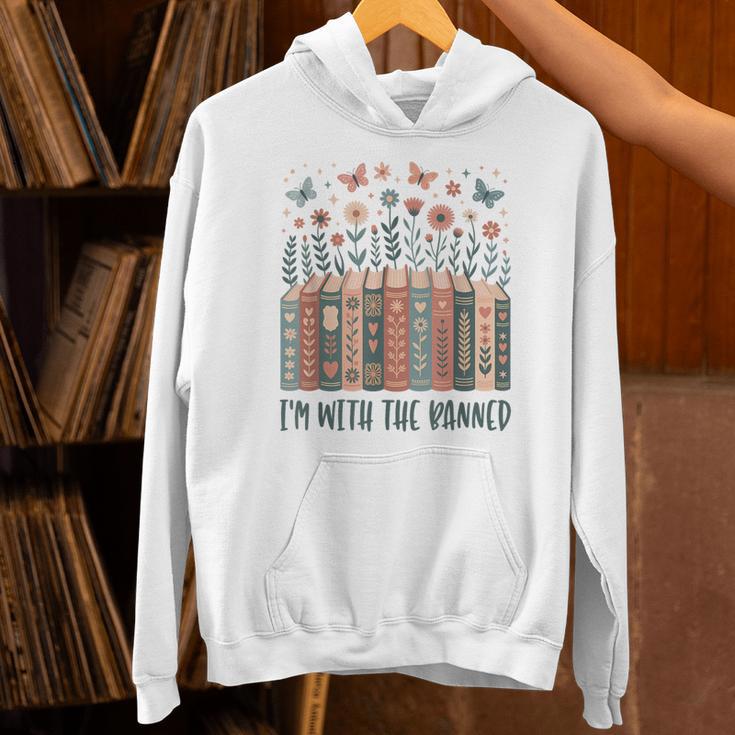 Im With The Banned Book Readers Librarian Read Banned Books Unisex Hoodie Im With The Banned Book Readers Librarian Read Banned Books Unisex Hoodie