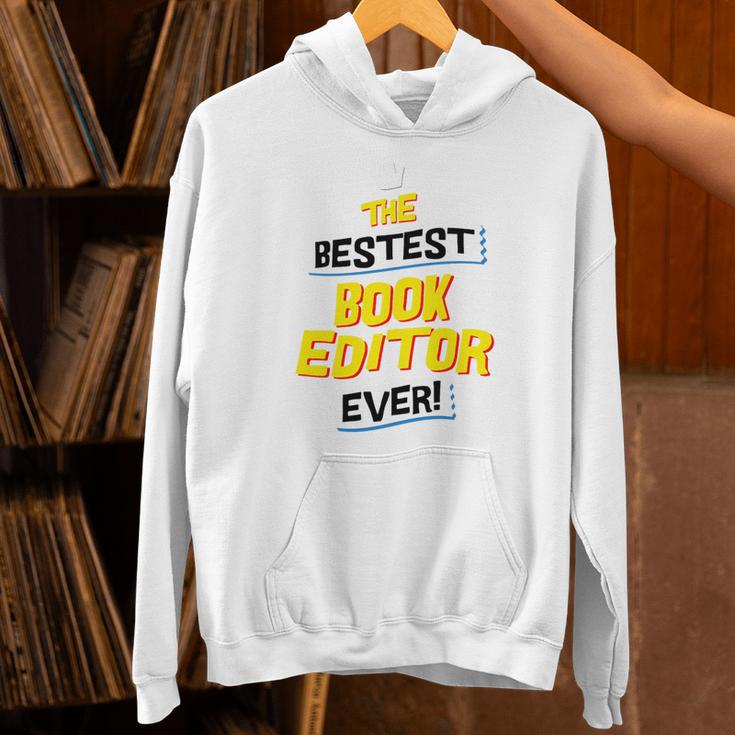 Best Book Editor Job Occupation Premium Tri-Blend Unisex Hoodie Best Book Editor Job Occupation Premium Tri-Blend Unisex Hoodie