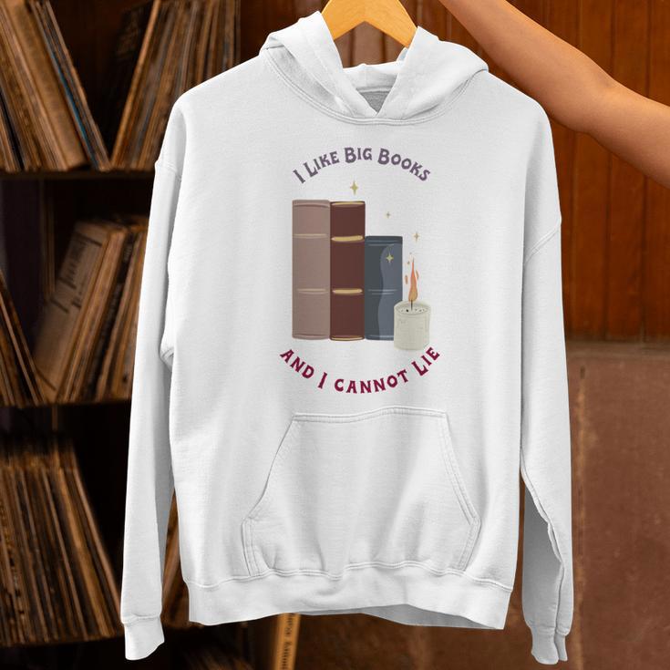 I Like Big Books Bookworm Tee Unisex Hoodie