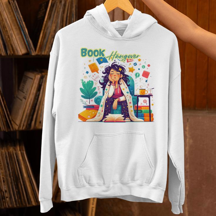 Book Lover Woman Woman Book Hangover Premium Tri-Blend Unisex Hoodie
