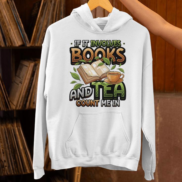 Bookworm If It Involves Books And Tea Lover Reading Premium Tri-Blend Unisex Hoodie Bookworm If It Involves Books And Tea Lover Reading Premium Tri-Blend Unisex Hoodie