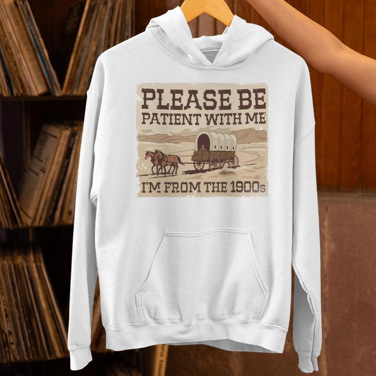 Boomer Millennial Please Be Patient I'm From The 1900s Unisex Hoodie