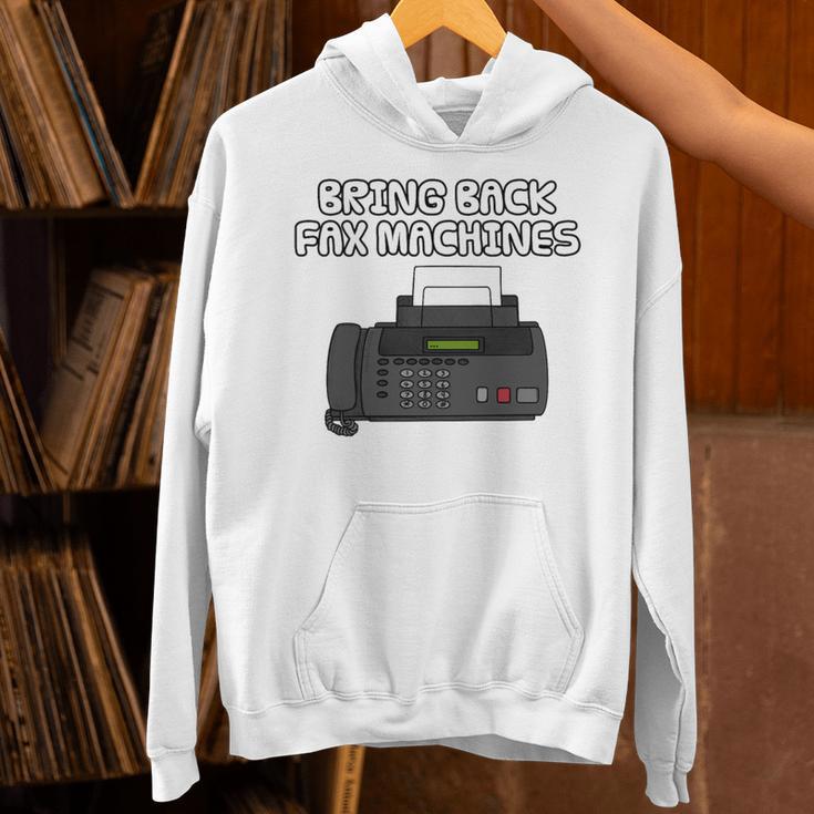 Bring Back Fax Machines Office Sarcasm Nostalgia Premium Tri-Blend Unisex Hoodie Bring Back Fax Machines Office Sarcasm Nostalgia Premium Tri-Blend Unisex Hoodie