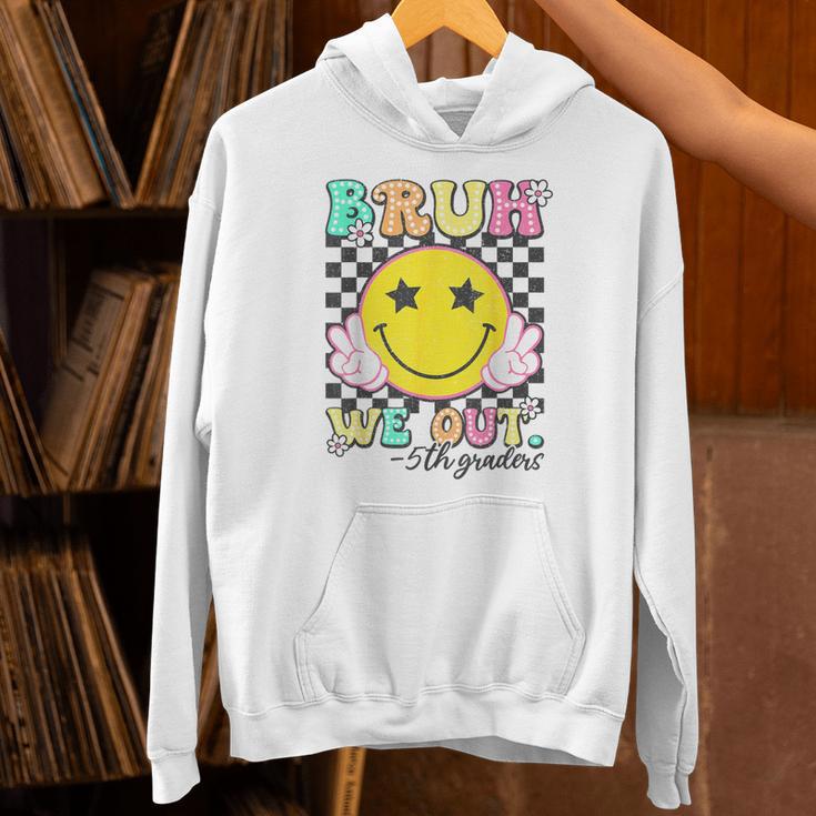 Bruh We Out 5th Graders Fifth Grade Graduation Class 2025 Unisex Hoodie