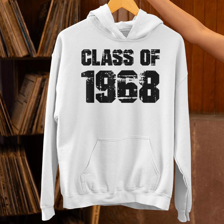 Class Of 1968 High School College Graduation Reunion Unisex Hoodie