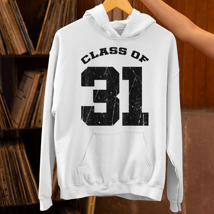 Class Of 31 Date High School Kindergarten Graduation Shirt Unisex Hoodie